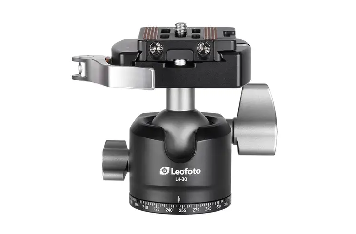 Leofoto LH-30LR Ball Head w/ LR-50 Lever-Release Clamp w/ Free Shipping